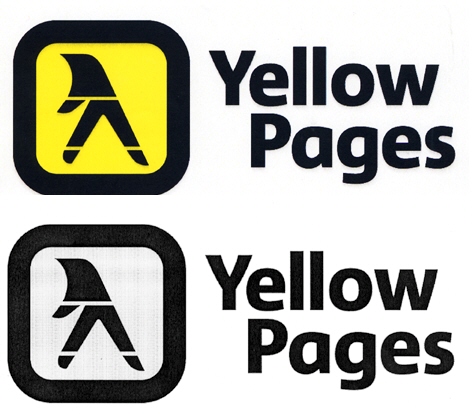 YELLOW PAGES — registered UK trademark image from the UK IPO