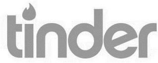 TINDER — registered UK trademark image from the UK IPO